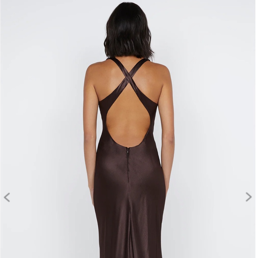 Bec & Bridge Brown Maxi Dress - Picture 2 of 4